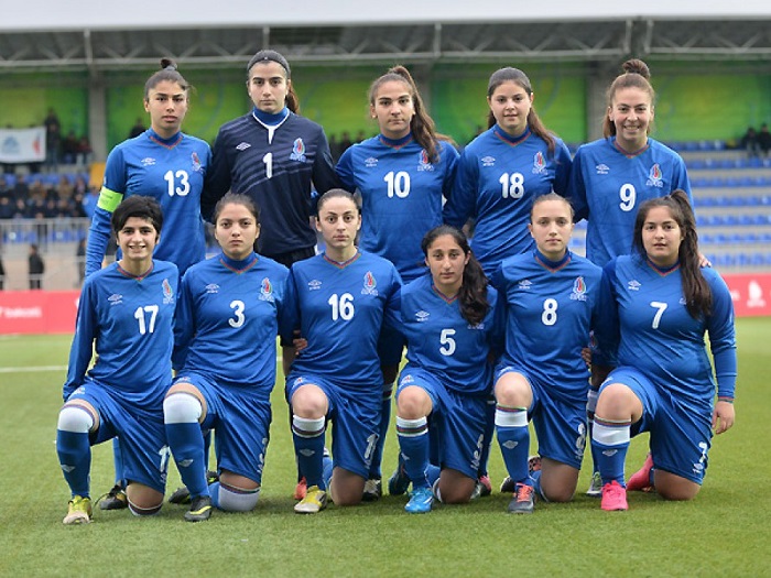 Azerbaijani U-17 female footballers win UEFA tournament 